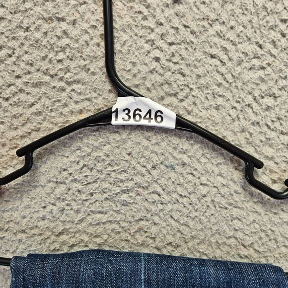 7 For All Mankid‎ Jeans Womens Size 28 Blue Denim Bootcut Low Rise - Picture 14 of 14